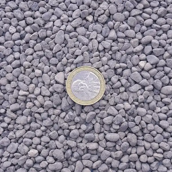 Fulget Gris Río Natural de tamaño 3-5mm (arroz)
